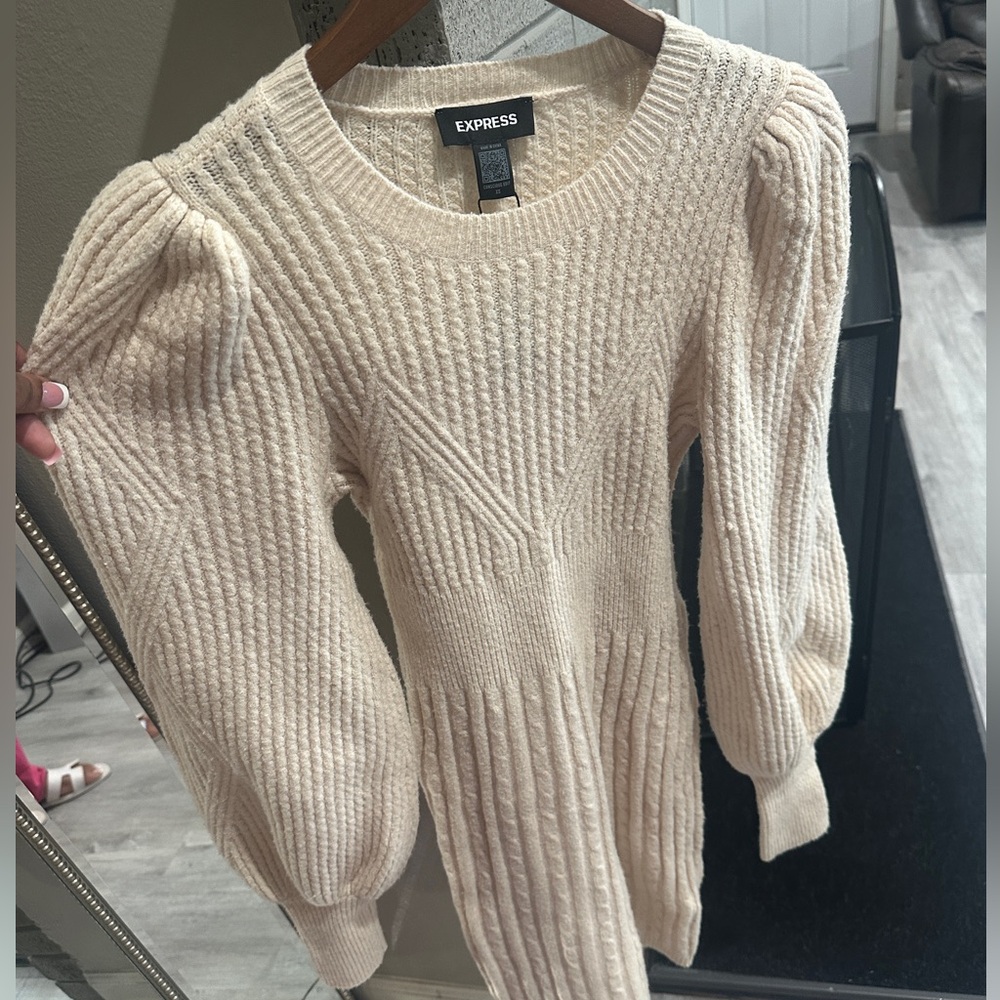 Express Women's Cream dress